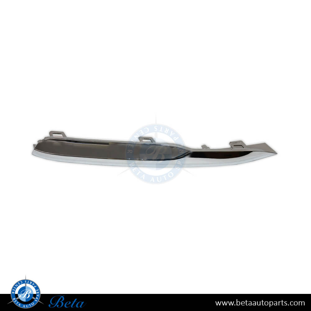 Right Side Fog Lamp Cover Chrome Moulding Luxury Line for BMW 3 Series F30 LCI 2016-2018 models, Part Number 51117396842 Right Side Fog Lamp Cover Chrome Moulding Luxury Line for BMW 3 Series F30 LCI 2016-2018 models, Part Number 51117396842